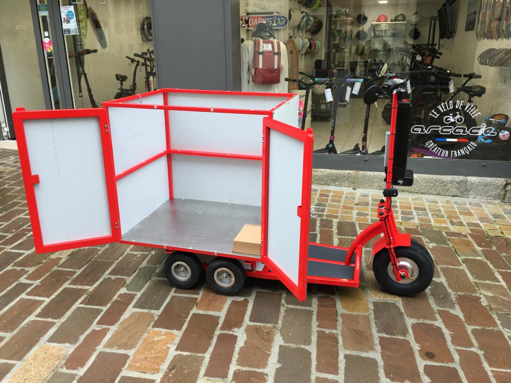 Micro Transporteur 5 roues picking 800W AM2025 (caisson L900 x l700 x h400)