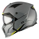 CASQUE TRIAL MT STREETFIGHTER SV UNI GRIS BRILLANT