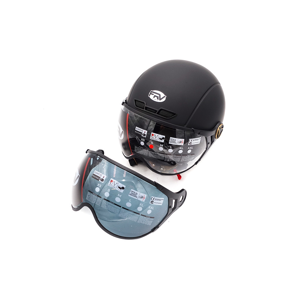 Casque JET FRV noir mat