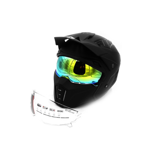 Casque street FRV Noir mat