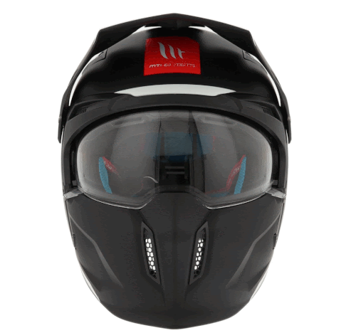 CASQUE TRIAL MT STREETFIGHTER SV UNI NOIR MAT