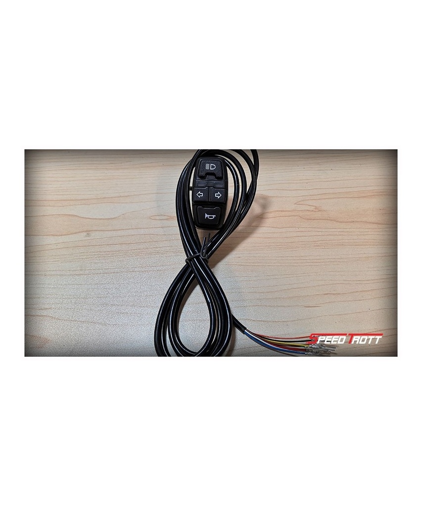 Commodo d'éclairage clignotant SPEEDTROTT RX