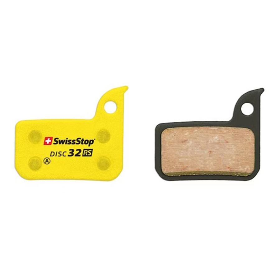 [530123] PLAQUETTE FREIN VTT / ROUTE 48 SWISSSTOP DISC 32RS ORGANIQUE ADAPT. SRAM RED E TAP AXS / FORCE