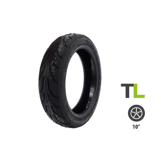 [PN-119] Pneu 10x2.125-6.5 Ninebot F Xiaomi Mi4 Tubeless Gel Anti Crevaison