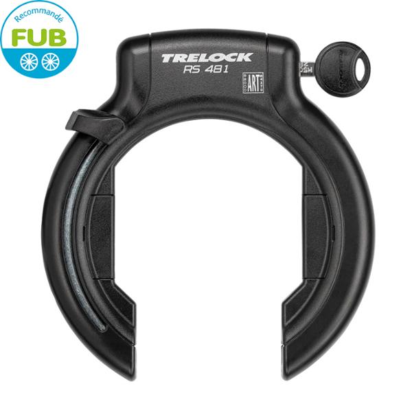 [539475] ANTIVOL VELO FER A CHEVAL TRELOCK RS481 XXL NOIR (OUV.92MM / LARGEUR INT.MM / OPT. CABLE
