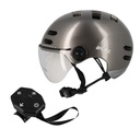 Casque Optimiz Visière bluetooth & clignotant O390