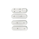 Lot De 4 Caches Vis Roues Xiaomi M365 & M365 Pro - Couleur Blanc