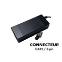 Chargeur 24 - 29.4V / 2A (connecteur GX12-3p) WZ
