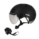 Casque Optimiz Visière et clignotant O394