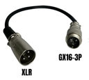 Adaptateur chargeur GX16 3 pins Mâle - XLR